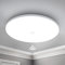 Yafido LED Deckenleuchte mit Bewegungsmelder,18W 6500K Deckenlampe mit Bewegungssensor Innen,29.5CM Rund LED Deckenleuchte Flach für Balkon Flur Garage Treppe Gang