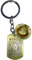 ZeeDa Porte-clés Anime One Piece Luffy Chapeau de paille Bronze Taille M