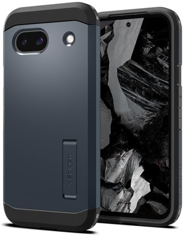 Spigen Tough Armor für Google Pixel 8a -Metal Slate