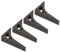 PATIKIL 4 Pcs Door Stoppers, Door Stop Doorstop Rubber Door Stopper Wedge Small Door Wedge Sturdy Window Stopper for Bottom of Door Floor Inside Wall, Brown