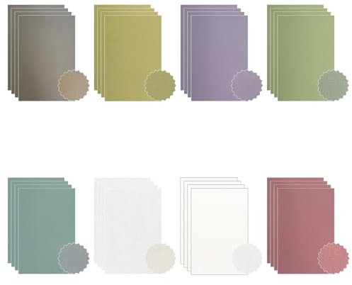 ASENME Pastellfarbener Karton – 8 Einheiten – 250 Gramm Textura (Verschiedene Kuchen, A3 / 8 Einheiten)