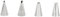 Wilton Juego de puntas decorativas de flores #102, 104, 224, 352