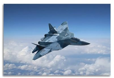 Su-57 Poster mit Militär-Kampfflugzeugen, dekoratives Gemälde, Leinwand, Wandposter und Kunstdruck, moderne Familienschlafzimmer-Dekoration, Poster, 40 x 60 cm