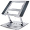 KHROMAX Soporte Portatil Mesa con Base Giratoria 360º Elevador portatil y Diseño Plegable Base Portatil Compatible con Laptops, Notebooks y Tablet Soporte Portátiles Mesa Plegable Ventilado.