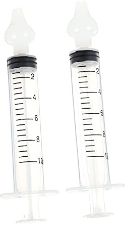 MERRYHAPY 2satz Professionelles Nasenreinigung Teiliges Nasen Für Effektive Manuelle Nasenspülung Leicht Und Tragbar Für Empfindliche Nasen Bei Erkältungen Und Allergien
