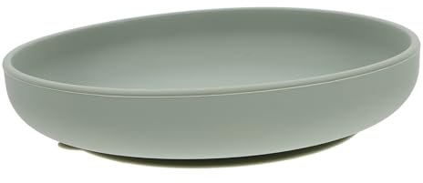 Healeved Plato Antideslizante De Base De Succión Para Comidas Plato Adaptativo Para Ancianos y Discapacidad Diseño Elevados y Limpieza