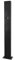 Tesla-wallbox Standfuß Außenbereich, EV-montierter Kabel Adapter für Tesla-Ladehalterung, Lade-Outdoor-Organizer(Black)