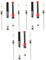 DIKACA 6pcs Ink Absorb Tool Set for Cross Pen Refills Fine Pen Ink Converter Fountain Pen Accessories School Supplies
