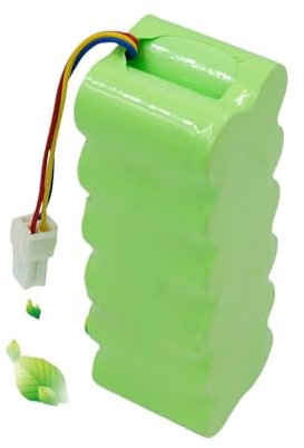 UDKZSQCB Batteria DJ96-00113C, Compatibile con Samsung SR8895 SR8840 SR8845 SR8855 VCA-RBT20, Accessori for Batteria for Robot Aspirapolvere 14,4 V Ni-MH 4000 mAh.