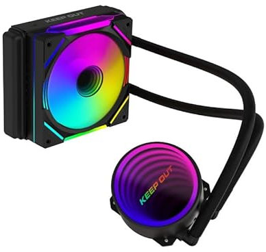 Refrigeración líquida - sistema de refrigeración con diseño ARGB, eficaz y silencioso, con múltiples puertos y fácil instalación en diversos modelos de PC.* #*