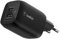 Belkin Gaming Chargeur Secteur Double Port USB-C (65 W, USB 3.0, Recharge Rapide, GaN, pour Nintendo Switch 2, iPhone 16, iPad, MacBook Air, Chromebook, Samsung Galaxy S25 Ultra, etc. - Noir)