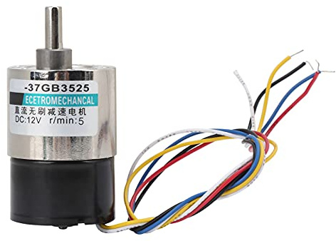 DC MOTEUR NS BROSSION Large Torsion Copper Motor Micro Machinery 12V XD-37GB3525 (5rpm/min)