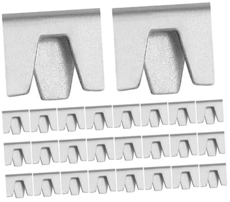 TOYANDONA 50Stücke Drahtkäfig Clips für Haustierkäfige Befestigungsklemmen für Vogel und Katzenkäfige Einfache Installation Zuverlässiges Klemmdesign Langlebige