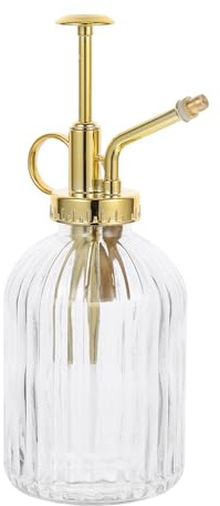 Vintage Glas Sprühflasche 350ml mit Pumpdesign, Weihnachten Party