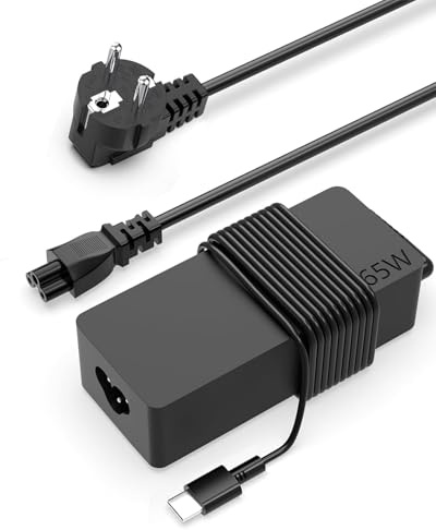 65W USB C Ladekabel für Lenovo ThinkPad, ChromeBook, Yoga,IdeaPad,ThinkBook | für Lenovo ThinkPad X1 X13 T14 T15 E14 E15 T480s T490 E480 Yoga 7i 9i Thinkbook 13s 14 15 16 Plus G4 Chromebook 100e 300e