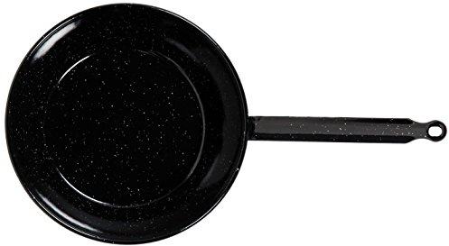 Vaello La Valenciana Sarten Honda esmaltada Mango 32 cm