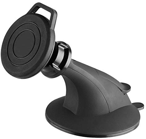 Muvit Soporte Coche Universal Ventosa magnético Negro