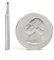 Amana Tool 51371 Metric SC Spiral O Single Flute, Aluminum Cutting 3 D x 8 CH x 3 SHK x 30mm Long Up-Cut Router Bit with Mirror Finish
