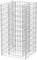 vidaXL Gabione Hochbeet Stahl 50x50x100 cm Steinkorb Blumenkasten Pflanzenkorb