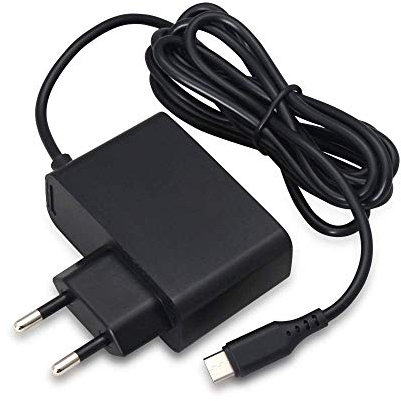 OSTENT EU Enchufe Adaptador de Cargador de Pared y de Viaje para de Consola Nintendo Switch
