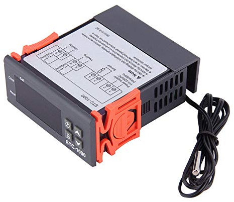 Termostato controlador de temperatura 220 V, termostato digital STC-1000 controlador - 50 °C ~ 110 °C de enfriamiento por calefacción
