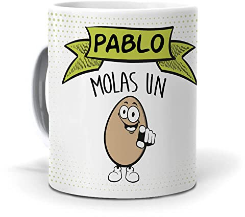 Taza Pablo, molas un Huevo