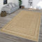 TT Home In- & Outdoor-Teppich, Flachgewebe Mit Skandi-Design Und Sisal-Optik In Beige, Größe:120x170 cm