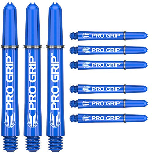 Target Darts 3 x Sätze of Blau Pro Grip Dartschäfte Zwischenzeitlich - 9 Dartschäfte Insgesamt