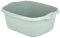 KetoPlastics Sage Green Rectangle Washing up Bowl Dishes Cutlery Sink Drainer Cleaning Storage