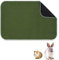 Bambusfleece-Liner für Meerschweinchenkäfig, Korallenfleecedecke für Kaninchen und Chinchillas, saugfähige Käfigmatte für kleine Tiere - Wiederverwendbare waschbare Fleece-Einlage, C & C 2x3
