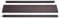 Mendler Abschluss-Set für WPC-Sichtschutz Sarthe, Abschlussprofil Windschutz, Alu-Pfosten - 90cm, anthrazit