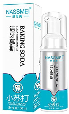 Whitening Zahnpasta Deep Cleaning Foam Toothpaste,Push-on Whitening Teeth Schaum-Zahnpasta Intensive Fleckenentfernung Zahnpasta,weiße Zähne