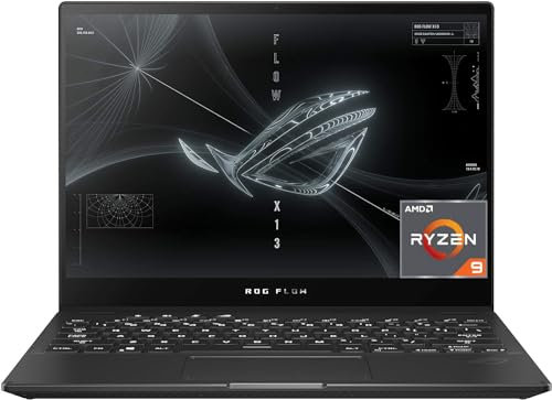Asus ROG Flow 13 Gaming Convertible | 13,4 Full-HD 120Hz Touchscreen Display | AMD Ryzen 9-6900HS | 16 GB RAM | 1000 GB SSD | NVIDIA RTX 3050TI | Windows 11 | QWERTZ Tastatur | Off Black