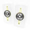 HUMARH Ersatzmembran 2er-Pack für DB Drive P5TW 1D 3D 7D 8D, Quantum Audio QPT 3D 6D, Bass Inferno - BIPT 3D W6D, Audiopipe ATX 3720 ATR 3721 3231, Pyramid TW18, Sound Storm (SSL) - SPT6