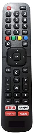 NITVIA Remote Control For Hisense EN2D27 LTDN40K321UWTSEU 40 Smart TV Replacement Fernbedienung