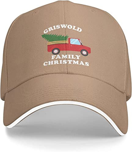 501 Herren Damen Baseballkappe Weihnachtsmütze Griswold Familie Weihnachten Baseball Cap Atmungsaktiv Trucker Kappe Baumwolle Outdoor Hut Für Reisen Kletter Golf