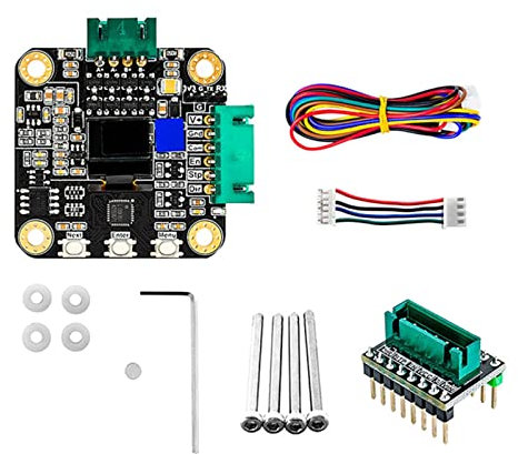 3D-Drucker-Schrittmotor-Server SERVO42C PCBA 42 Schrittmotorantrieb, geschlossene Schleife, ultra-leise anstelle von TMC2209 3D-Drucker-Zubehör, Schrittmotor-Schrittsteuerung