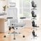 ALFORDSON Bürostuhl, Ergonomischer Schreibtischstuhl, Computerstuhl, Netzstuhl, Drehstuhl hat Verstellbarer Lordosenstütze, Kopfstütze und Armlehne Höhenverstellung, bis 180 kg belastbar