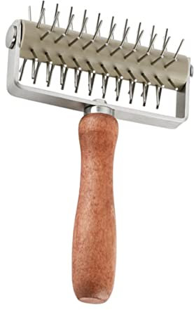 COLLBATH Accessori Per Impasto Di Pizza Bucapasta Inossidabile Con Manico Strumento Per Eliminare Vesciche Utensile Per e Dolci Fatti Casa