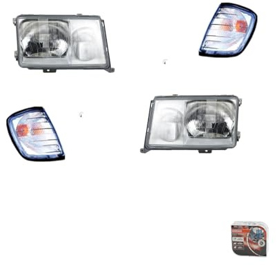 Johns, Scheinwerfer + Night Breaker passend für Mercedes W124 89-93 H3 L R
