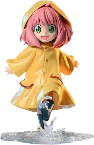 Eamily for Anya Forger Figure Chimera Mini Anime Action Figure Q Version PVC Figure Ornaments (Type 4)