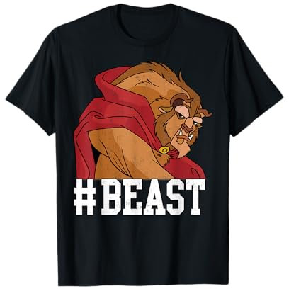 Disney Die Schöne und das Biest #BEAST Game Face Graphic T-Shirt T-Shirt