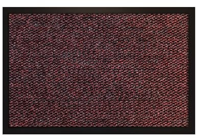 LIEBLINGS Ding Schmutzfangmatte Dunkelrot 120 x 180 cm – Der Türsteher für Schmutz! | rutschfeste Fußmatte | 100% Polypropylen | 4 Farben, 5 Größen, waschbar bei 30°C