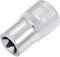 Hazet 900-E16 Douille carré creux 12,5 mm/profil torx extérieur Taille E 16 longueur 38 mm