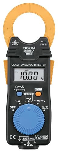 Hioki Hitester 3287 RMS metri, 100 A AC/DC, conduttori a 35 mm, tensione e resistenza misurazione