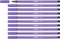 Stabilo Pen 68 - Pennarello Premium - Confezione da 10 - Viola