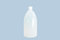 hünersdorff Bouteilles en plastique à remplir avec bouchon à vis en polyéthylène basse densité (incassables et alimentaires), 1000 ml, transparentes.