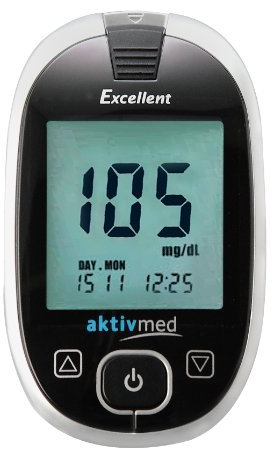 GlucoCheck Excellent Starter-Set (mmol/l) mit 60 Teststreifen…