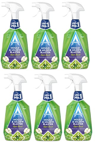 Astonish Specialist Extra Strength Mould & Mildew Stain Blaster Spray, for Fast Mould Removal, 6 x 750ml