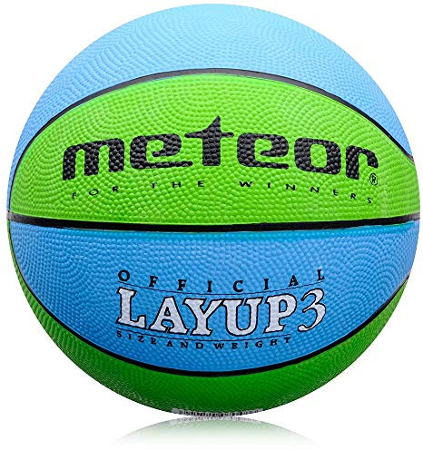 Meteor Layup Mini Basketball für Kinder - Ideal für 4-8 Jährige, Weich und Griffig für Ausbildung